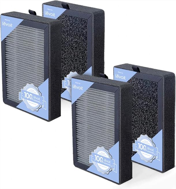 Levoit Vista 200 Replacement Filter 2-Pack | 3-Stage Filtration