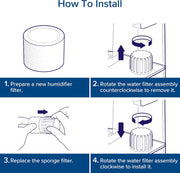 Levoit Humidifier Replacement Filters (10-Pack)
