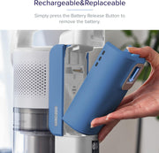 Levoit LVAC-200 Cordless Vacuum Replacement Battery (Blue)
