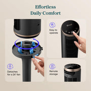 LEVOIT Windi Lift Smart Tower Fan